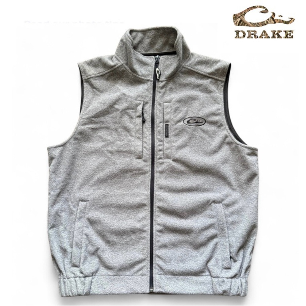 Drake Waterfowl MST Solid Windproof Layering Vest… - image 1